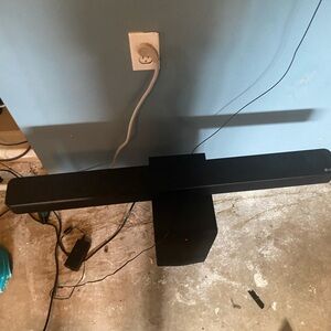 Soundbar and subwoofer